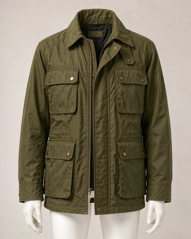 Field Jacket in Olive