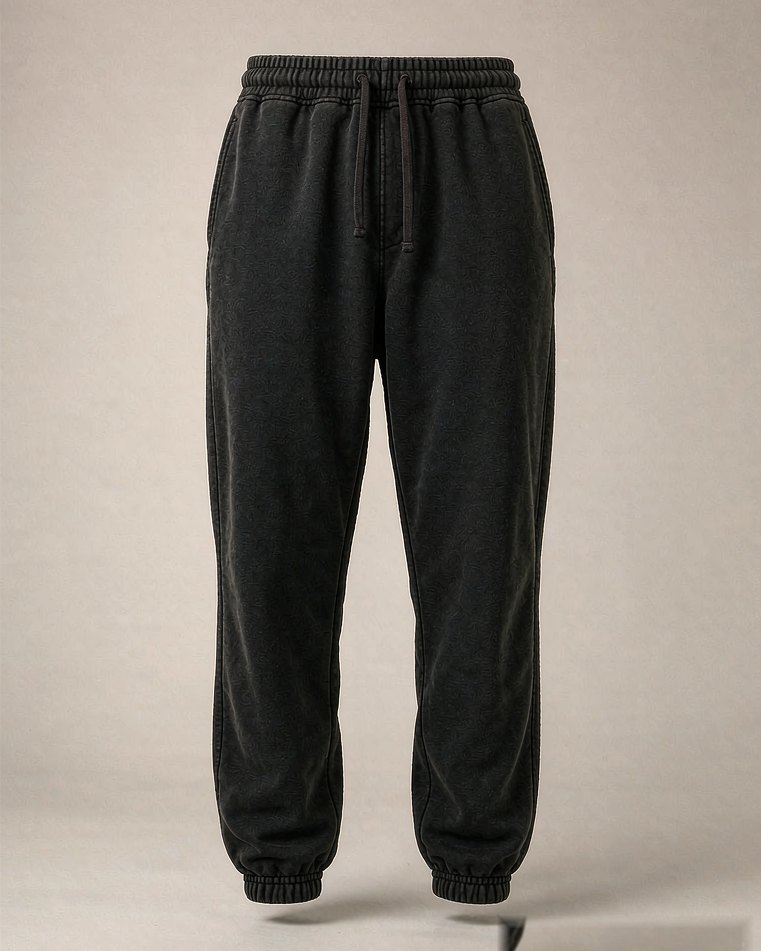 Heavy Sweatpant in Washed Black