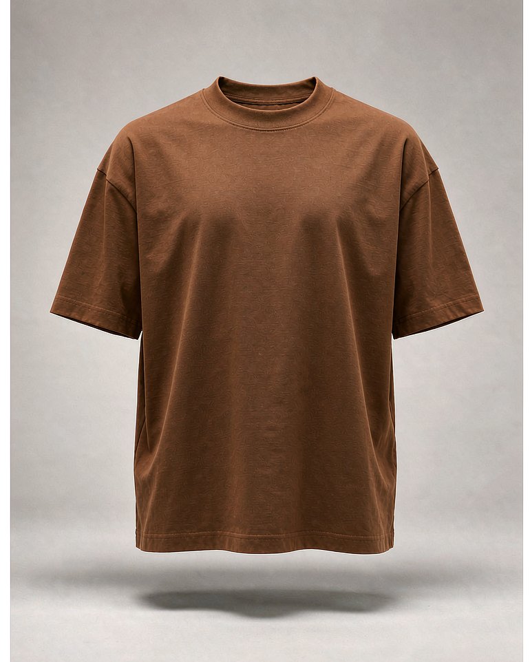 Heavy T-Shirt in Clay Brown
